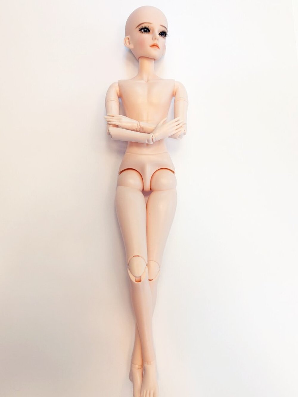1/3 (60cm) Handpainted BJD Doll: 21 Movable Joints, 3D Eyes (Sapphire Blue)